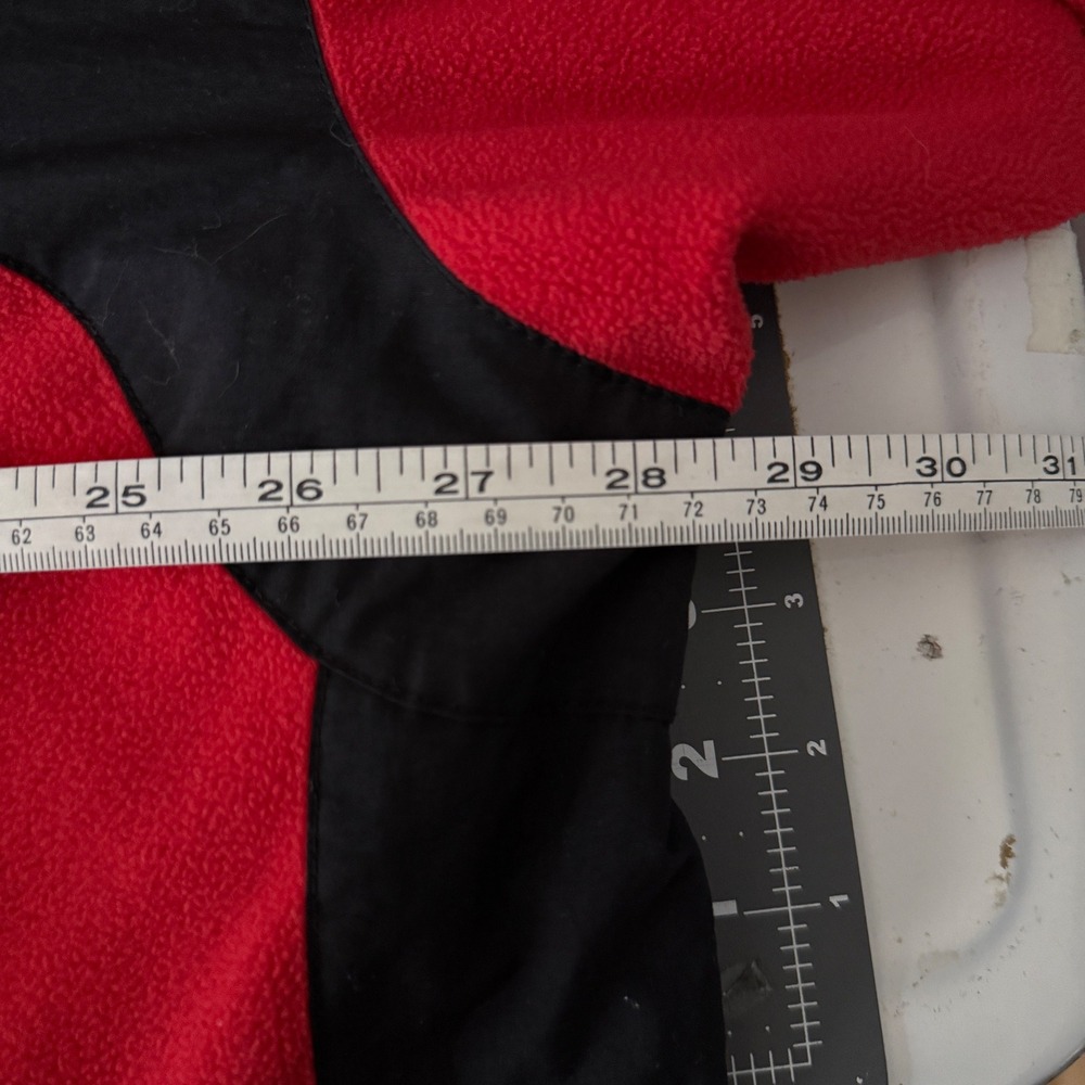 Columbia XL Reversible Red Maryland Terrapins Hooded Coat Outdoor Cozy Gorpcore - Picture 10 of 12